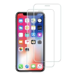 Écran de protection iPhone X/XS Verre trempé - Verre trempé - Transparent