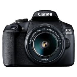 Reflex EOS 2000D - Noir + Canon Canon EF-S 18-55mm f/4-5.6 IS STM f/4-5.6