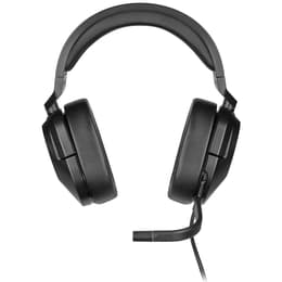 Casque réducteur de bruit gaming filaire avec micro Corsair HS55 Stereo - Noir