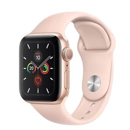 Apple Watch Series 5 (2019) GPS 40 mm - Aluminium Or - Bracelet sport Rose