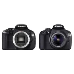 Reflex EOS 600D - Noir + Canon EF-S 18-55mm f/3.5-5.6 IS II + EF 50mm f/1.8 II f/3.5-5.6 + f/1.8