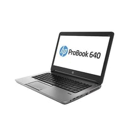 HP ProBook 640 G1 14" Core i3 2.4 GHz - SSD 256 Go - 8 Go QWERTZ - Allemand