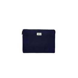 Housse Ordinateurs portables 13" - Coton - Bleu foncé