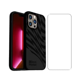 Coque Back Market iPhone 13 Pro Max et écran de protection - Plastique recyclé - Noir