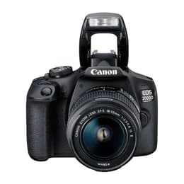 Reflex EOS 2000D - Noir + Canon Canon Zoom Lens EF-S 18-55mm f/3.5-5.6 IS II f/3.5-5.6