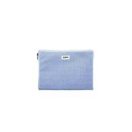 Housse Ordinateurs portables 13" - Coton - Bleu