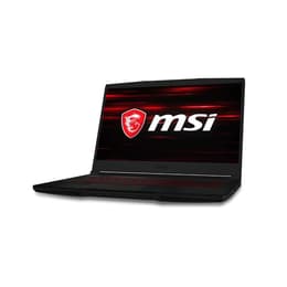 MSI GF63 15" Core i7 2.2 GHz - SSD 512 Go - 16 Go - NVIDIA GeForce GTX 1650 AZERTY - Français