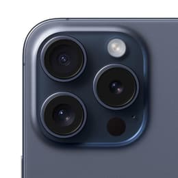 iPhone 15 Pro 128 Go - Titane Bleu - Débloqué
