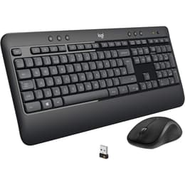 Clavier Logitech QWERTY Suédois Sans-fil Advanced MK540