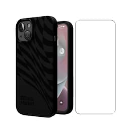 Coque Back Market iPhone 14 Plus et écran de protection - Plastique recyclé - Noir