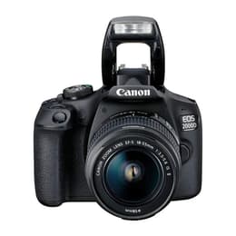 Reflex EOS 2000D - Noir + Canon Zoom Lens EF-S 18-55mm f/3.5-5.6 IS II f/3.5-5.6