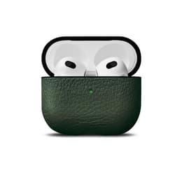 Étui de protection AirPods Pro - Cuir - Vert