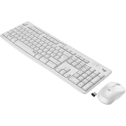 Clavier Logitech QWERTY Anglais Sans-fil MK295