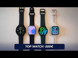 Top 4 smartwatchs à moins de 200 €